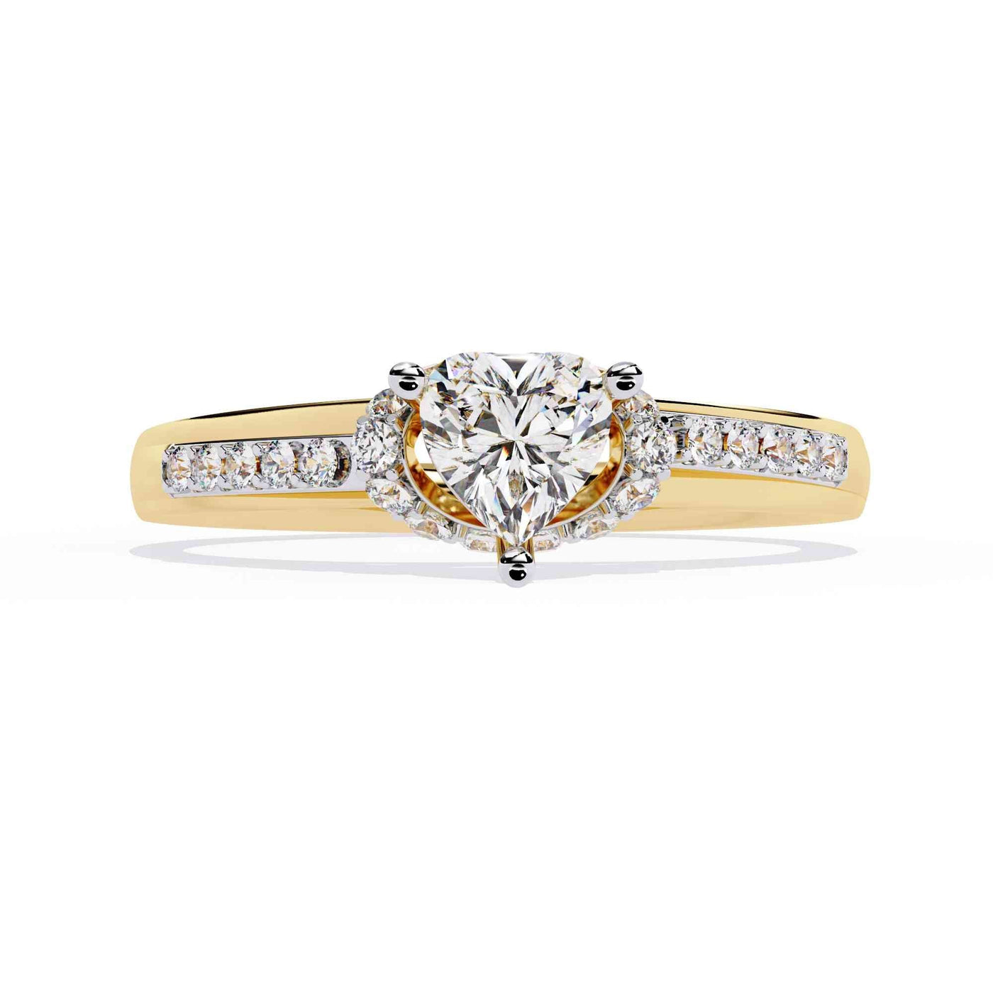 The Therese Bezel Crown Stacking Edition 8 Ring