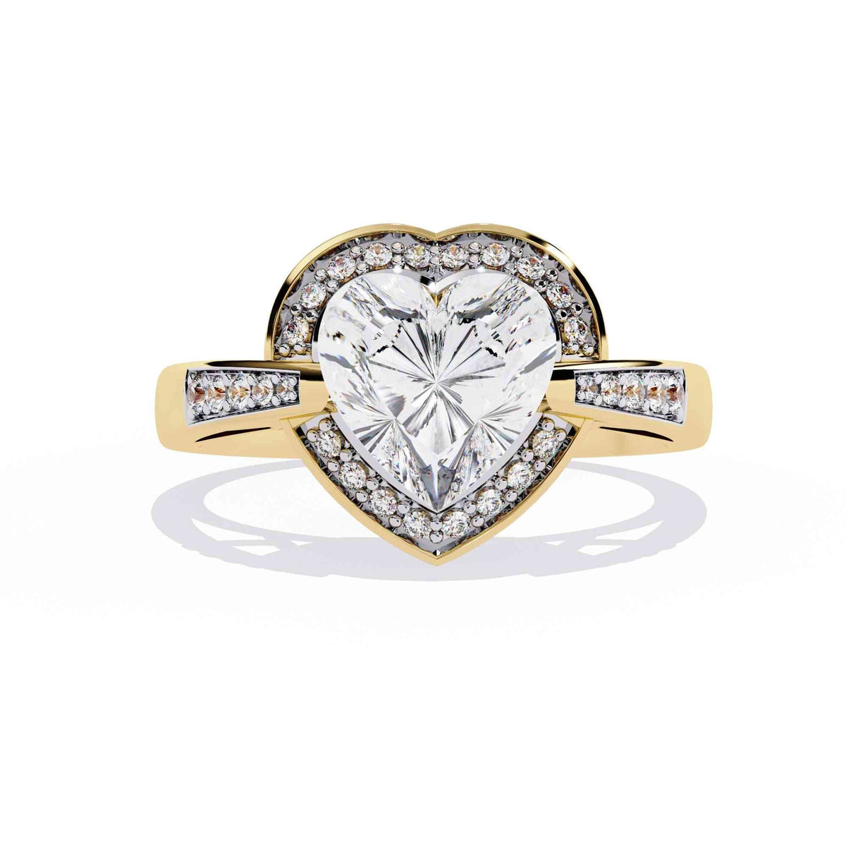 The Adrienne Cushion Micropavé Edition 8 Ring