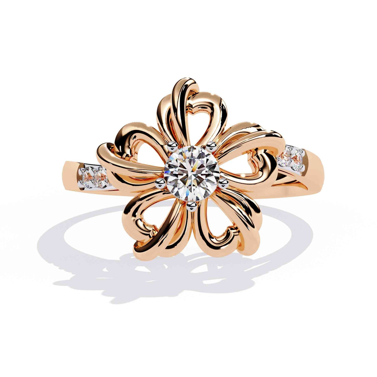 The Amira East-West Emerald Edition 8 Ring