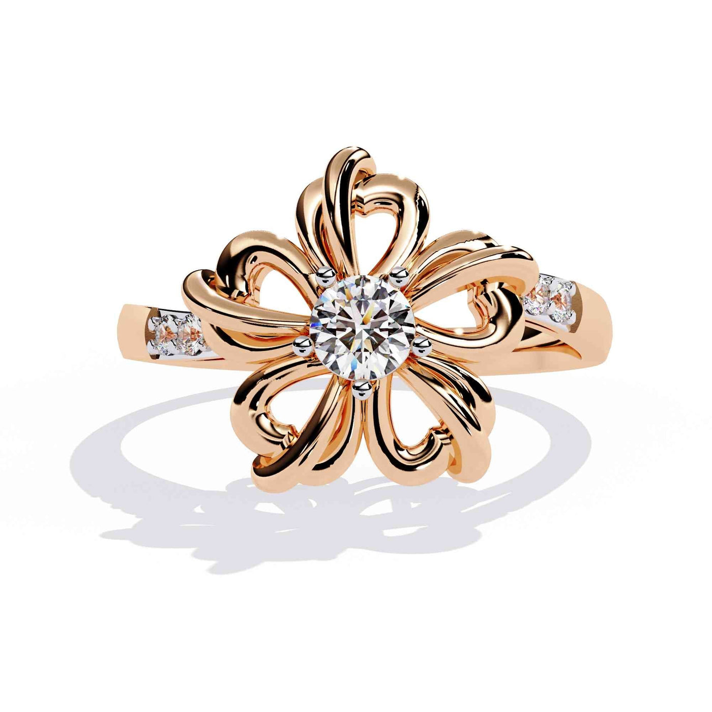 The Amira East-West Emerald Edition 8 Ring