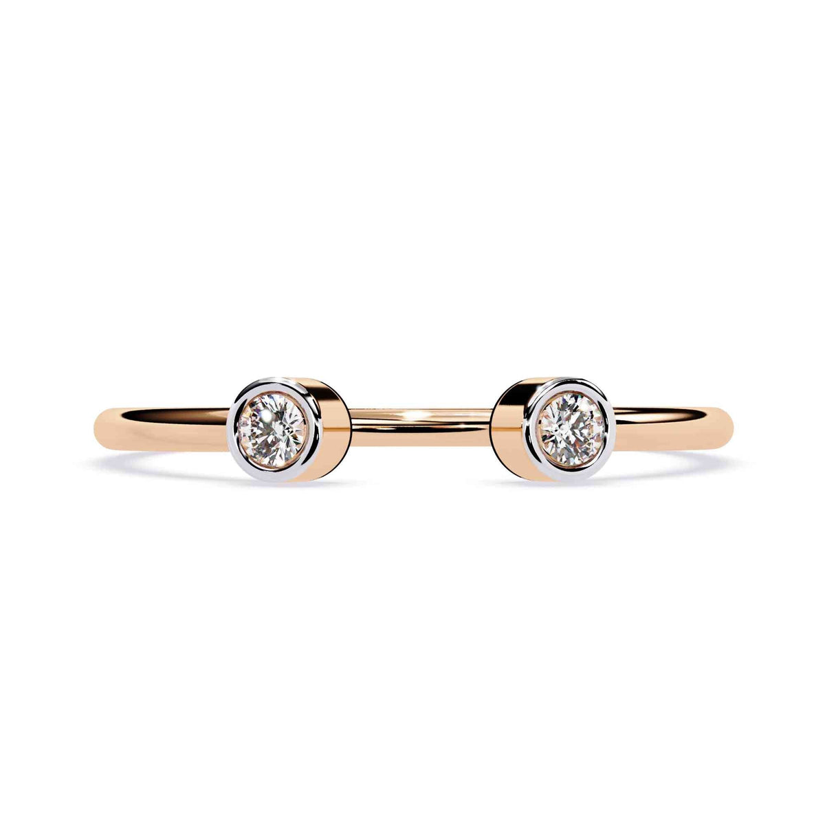 The Rosalind Emerald-Cut Cathedral Edition 9 Ring