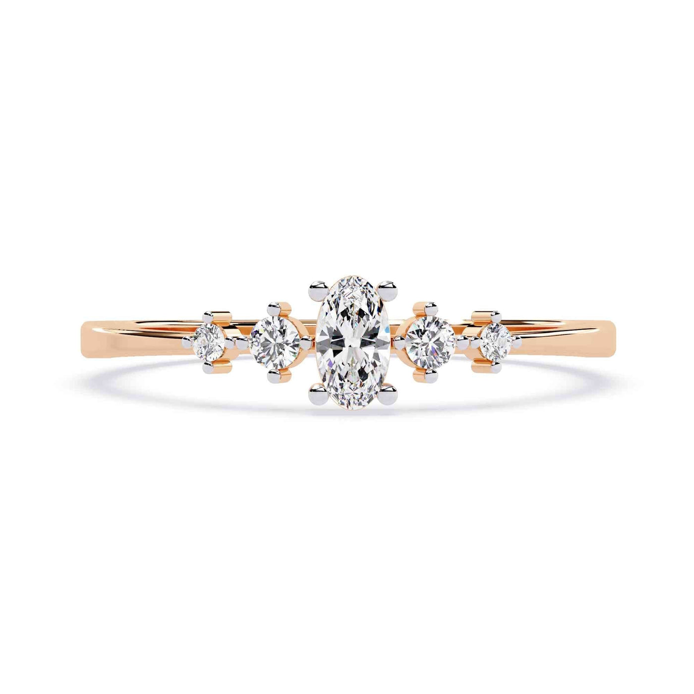 The Francesca Floating Diamond Edition 9 Band
