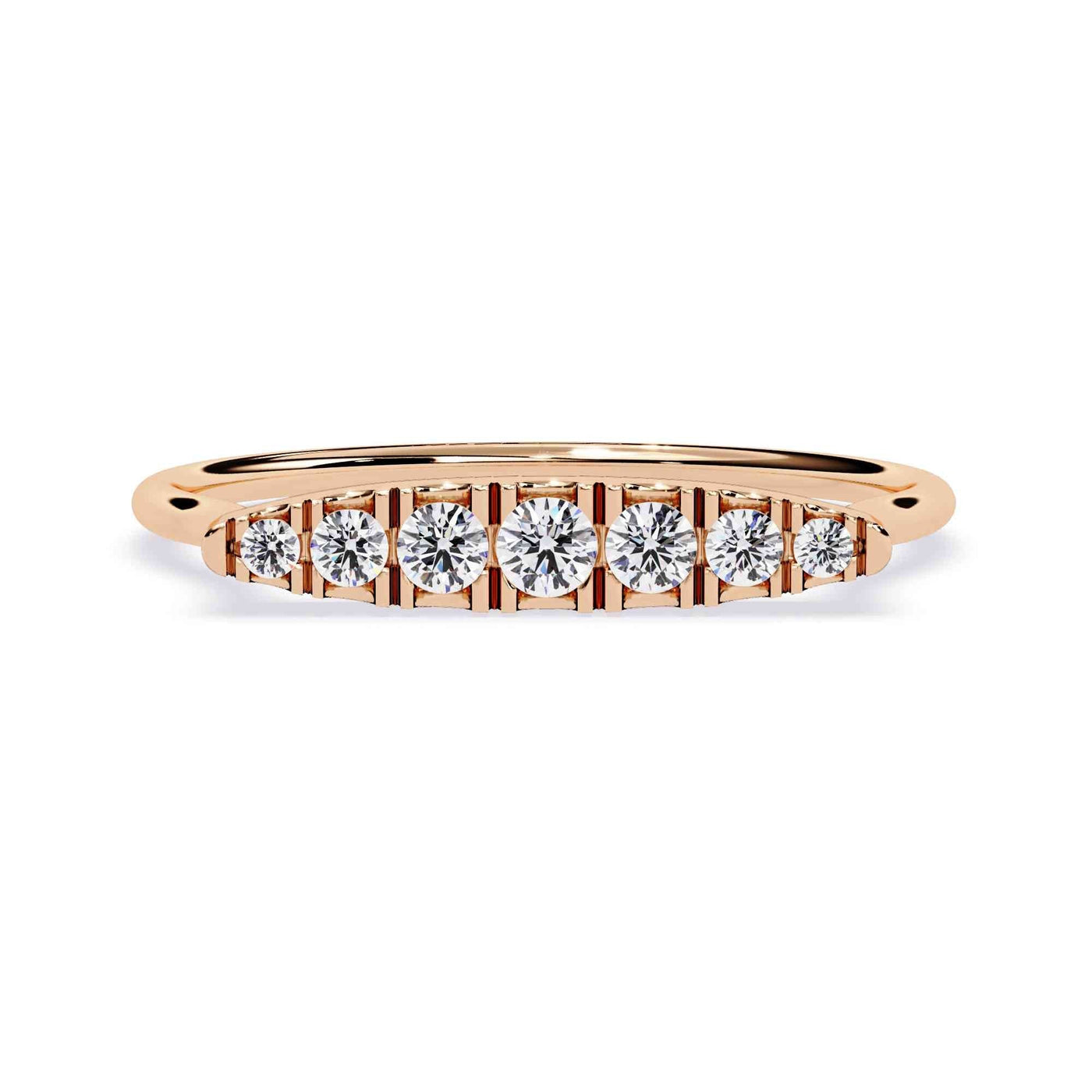 The Tatiana East-West Solitaire Edition 9 Ring