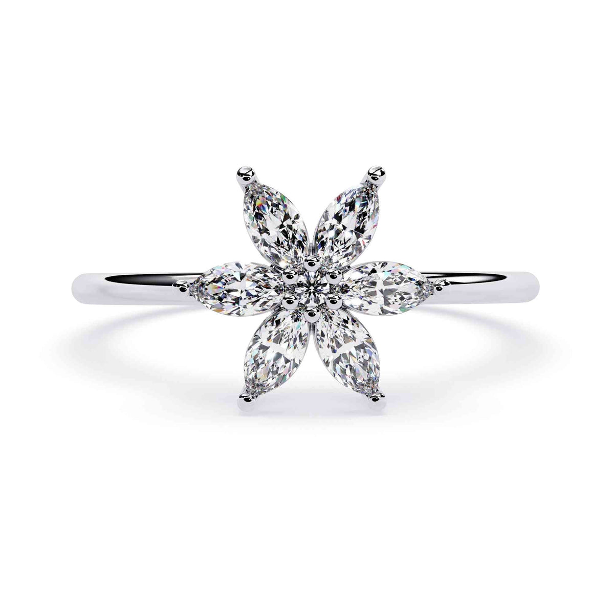 The Octavia Asscher Cut Classic Edition 9 Ring