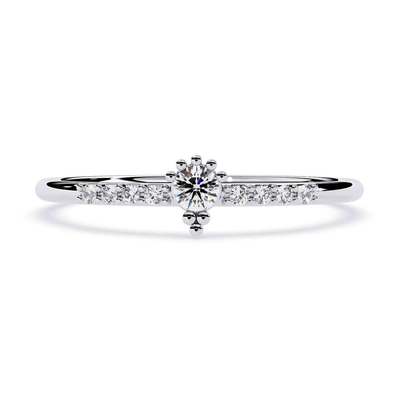 The Vivienne Classic 6-Prong Edition 9 Ring