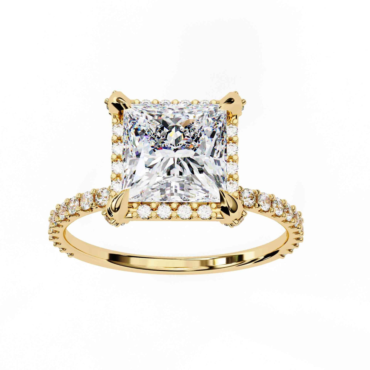 The Annelise Pavé Bridge Edition 9 Ring