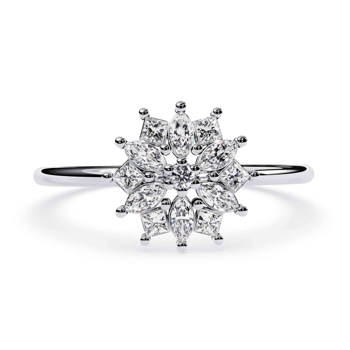 The Valerie Tapered Diamond Edition 9 Band