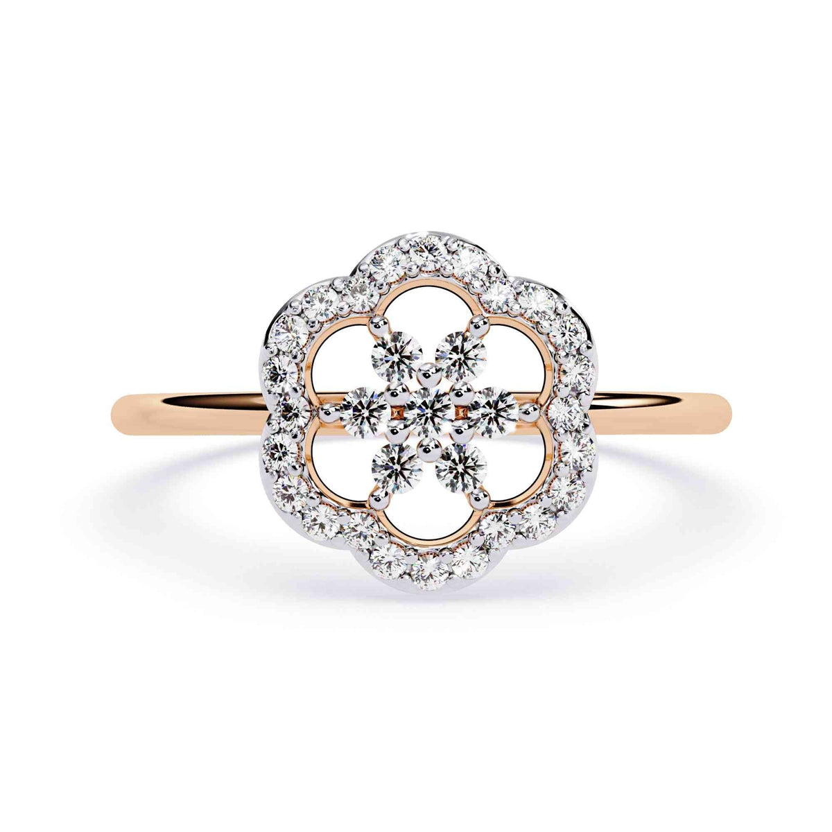 The Amira East-West Emerald Edition 9 Ring