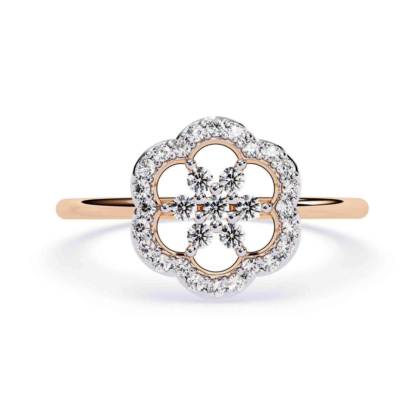 The Amira East-West Emerald Edition 9 Ring