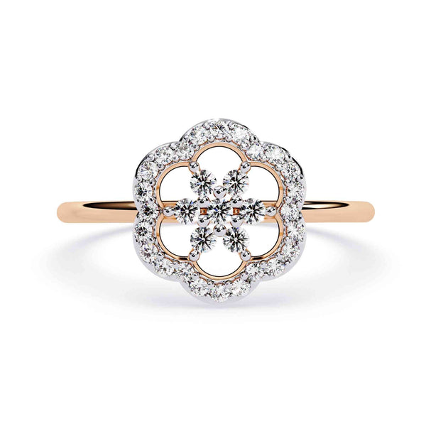 The Amira East-West Emerald Edition 9 Ring