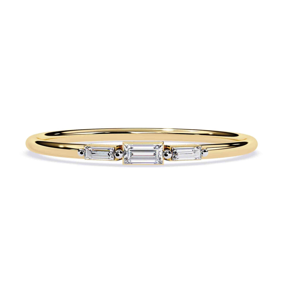 The Seraphine Three-Stone Trinity Edition 10 Ring
