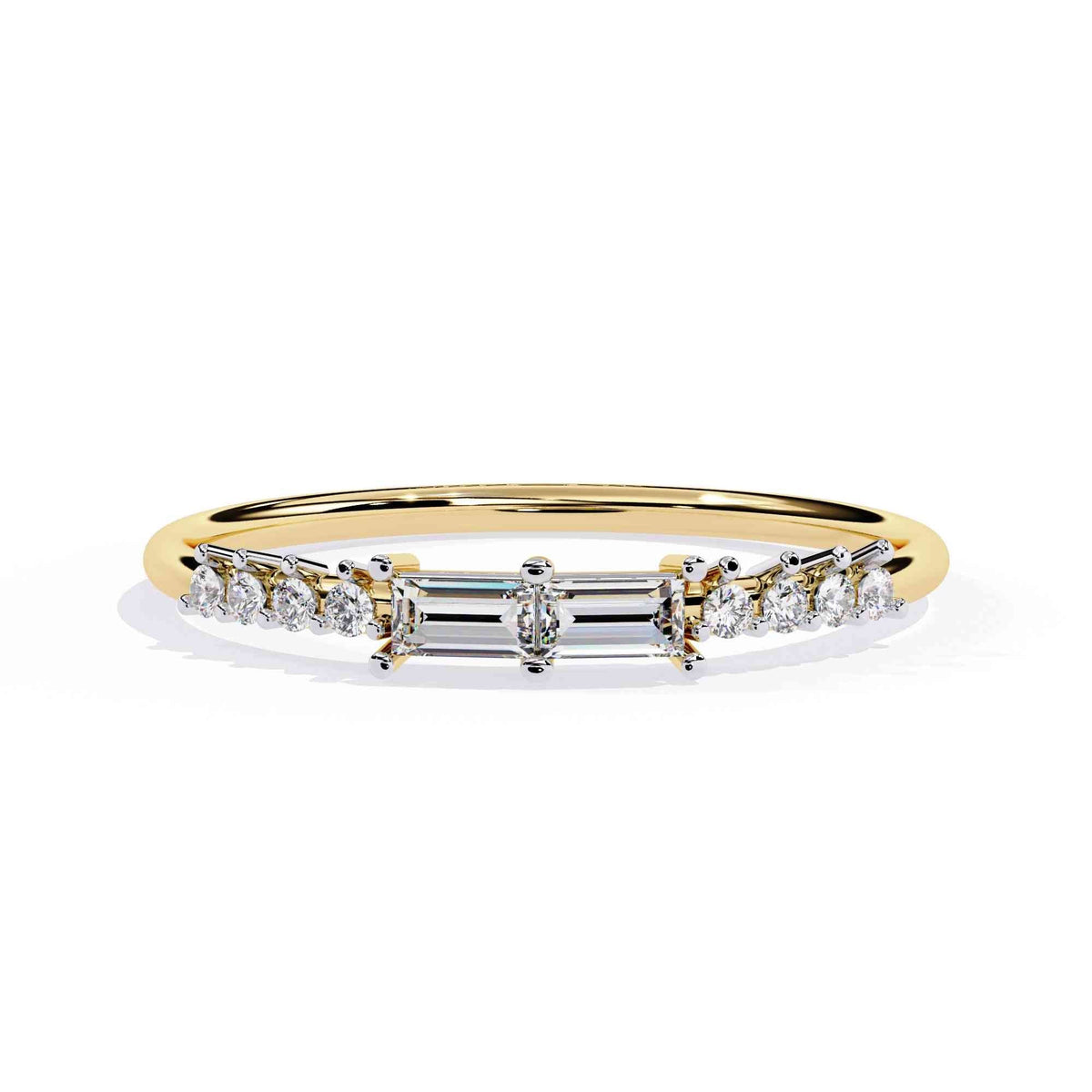 The Clara Minimalist Whisper Edition 10 Ring