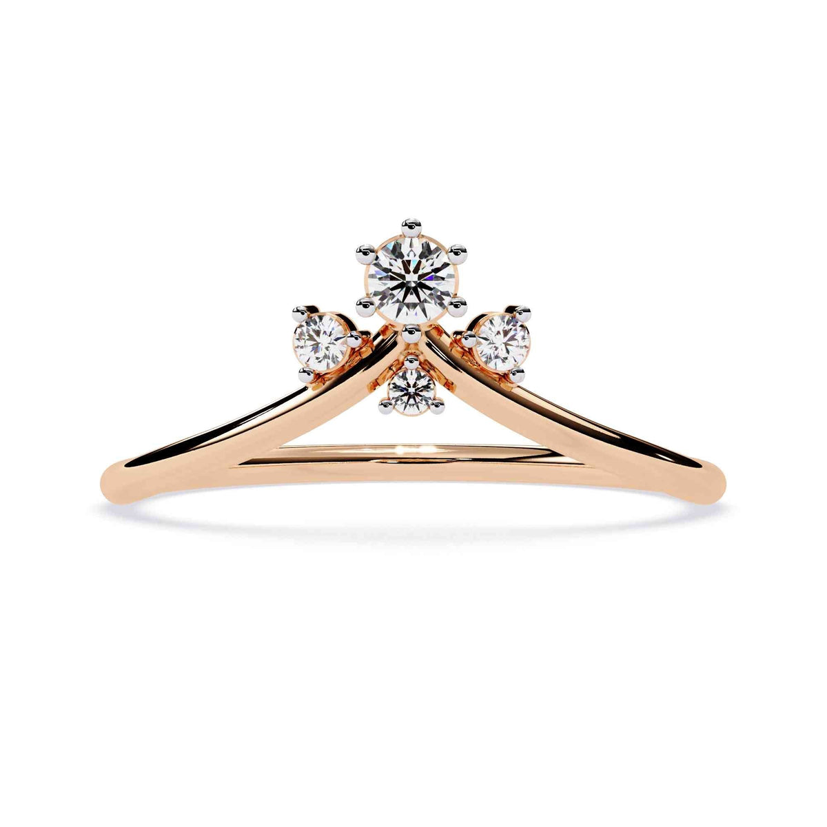 The Lysandra Twisted Vine Pavé Edition 10 Ring