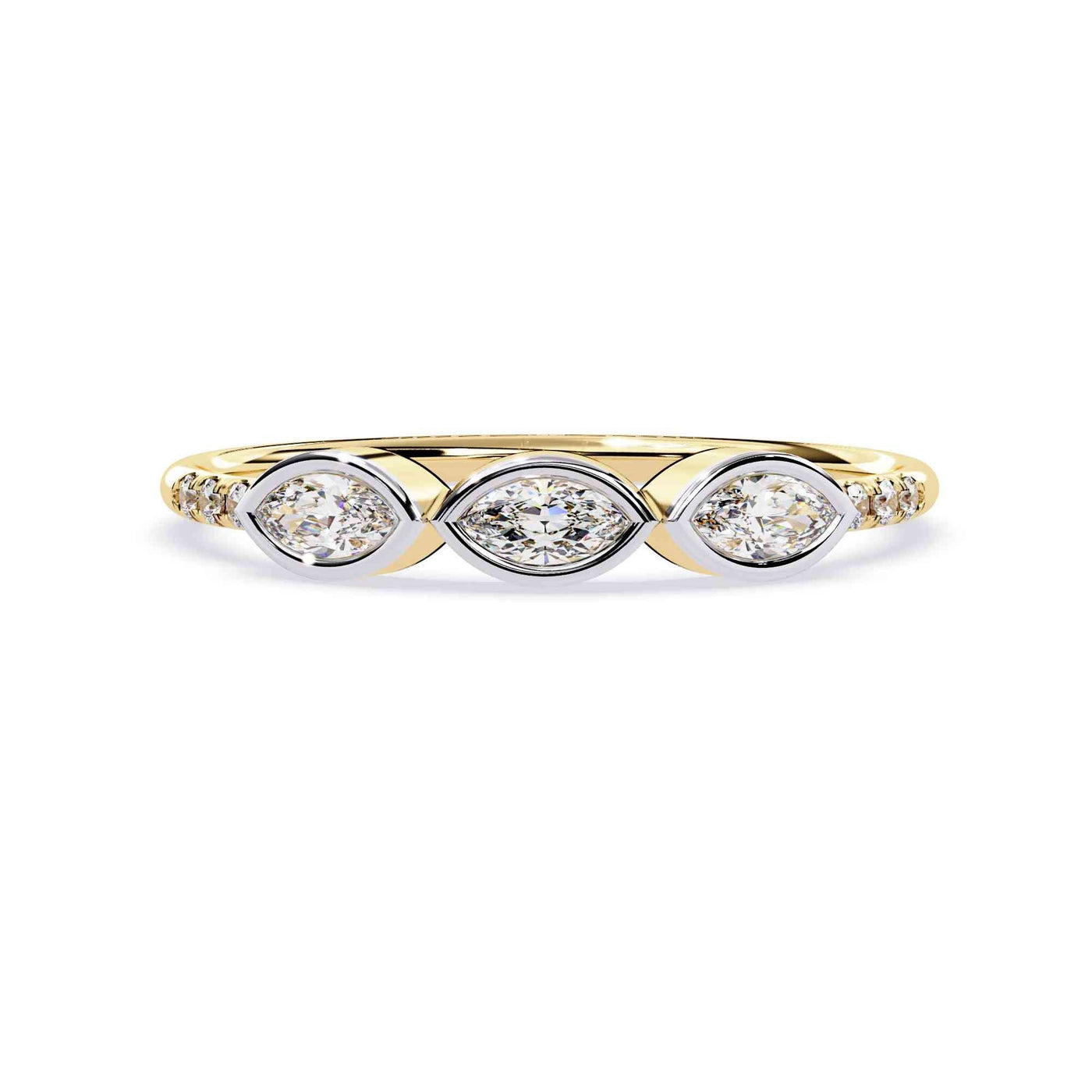 The Beatrice Chevron Wave Edition 10 Ring