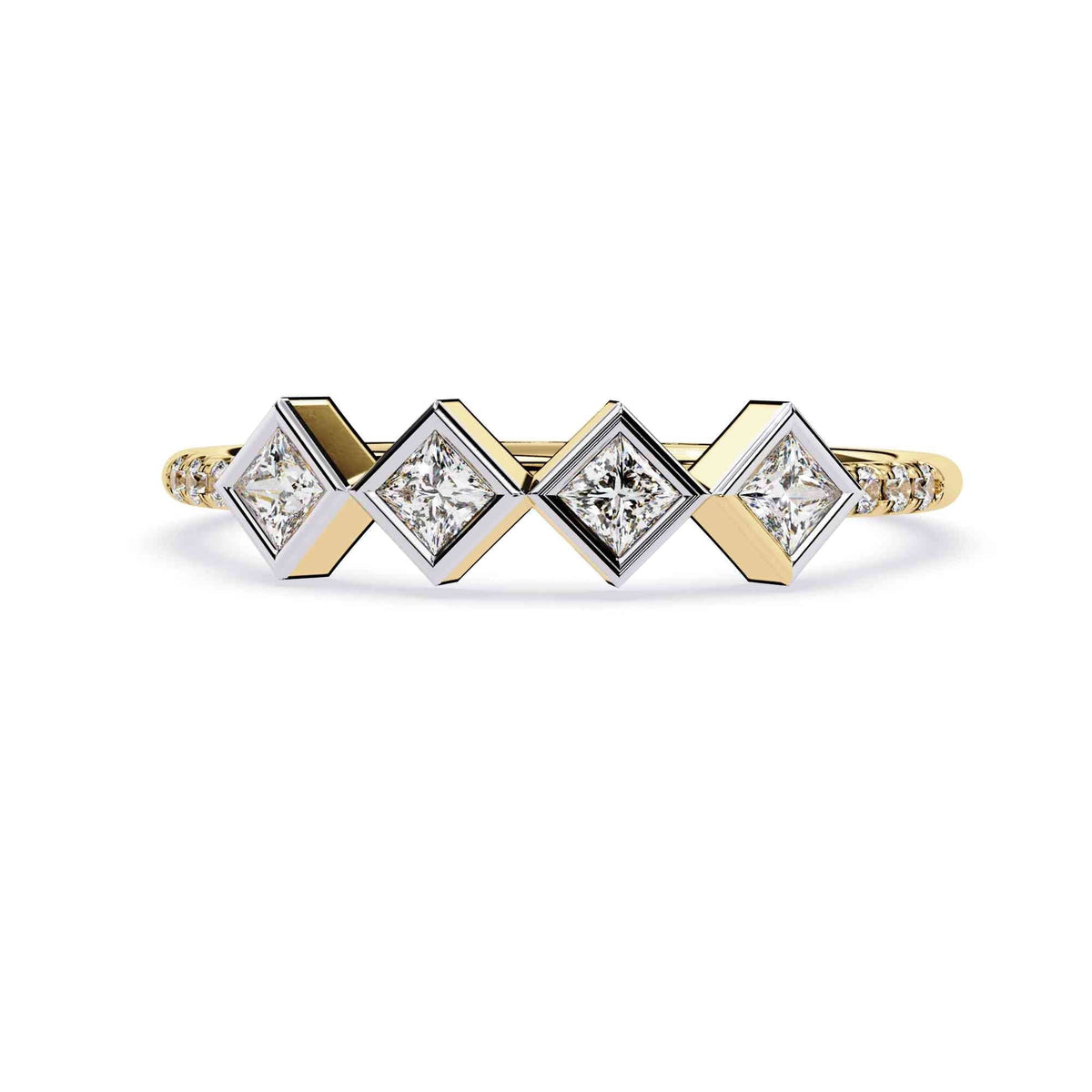 The Penelope Baguette Channel Edition 10 Ring