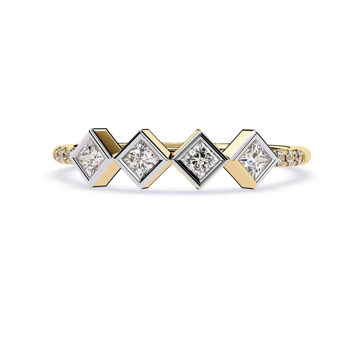 The Penelope Baguette Channel Edition 10 Ring