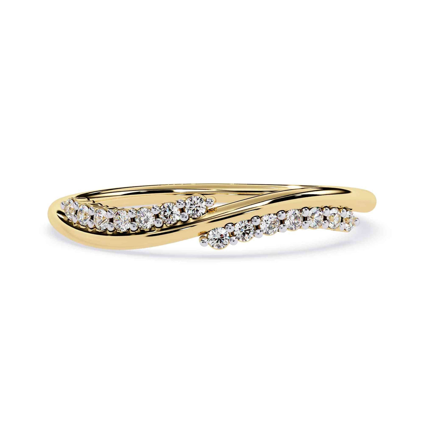 The Daphne Delicate Floral Crown Edition 10 Ring