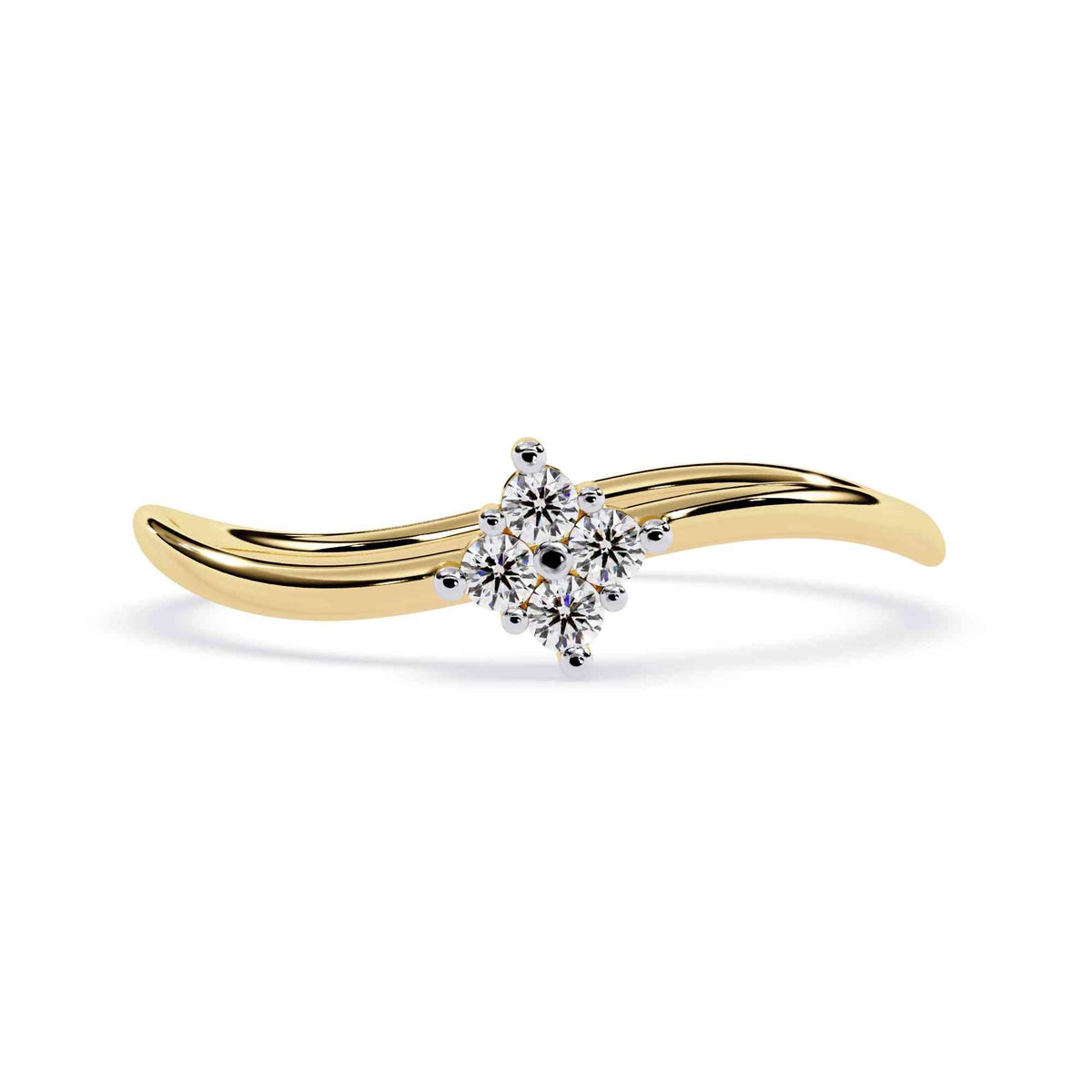 The Octavia Asscher Cut Classic Edition 10 Ring