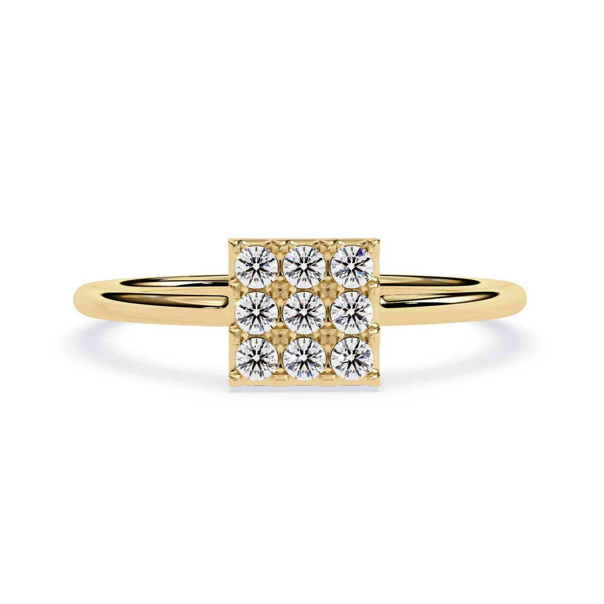 The Annelise Pavé Bridge Edition 10 Ring