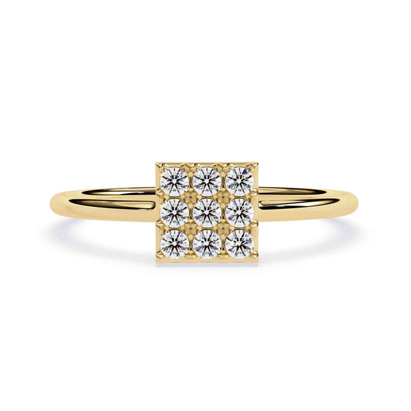 The Annelise Pavé Bridge Edition 10 Ring