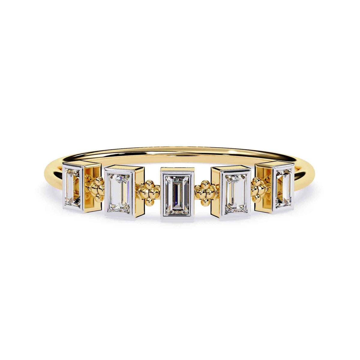 The Adrienne Cushion Micropavé Edition 10 Ring