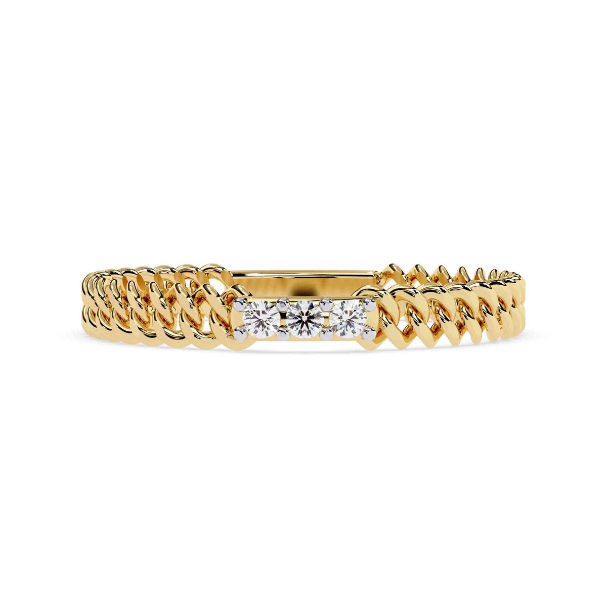 The Magnolia Floral Halo Edition 10 Solitaire