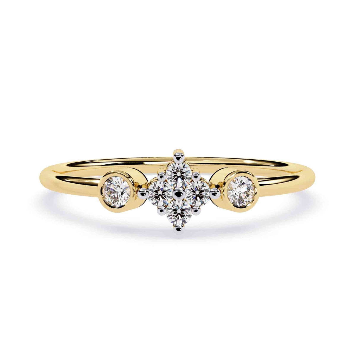 The Rosalind Emerald-Cut Cathedral Edition 11 Ring