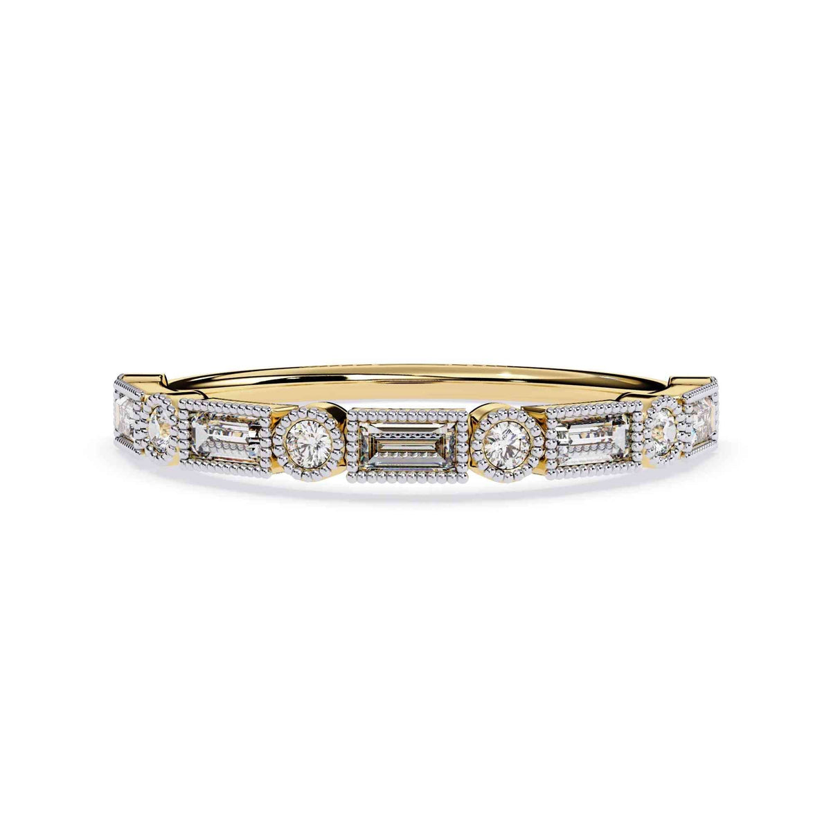 The Valentina Double Hidden Halo Edition 11 Ring