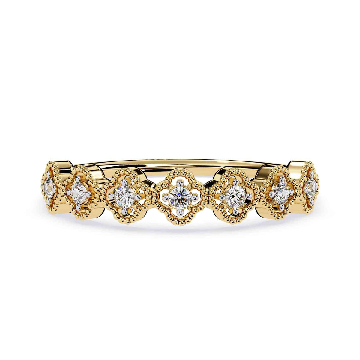 The Gemma Floating Solitaire Edition 11 Ring
