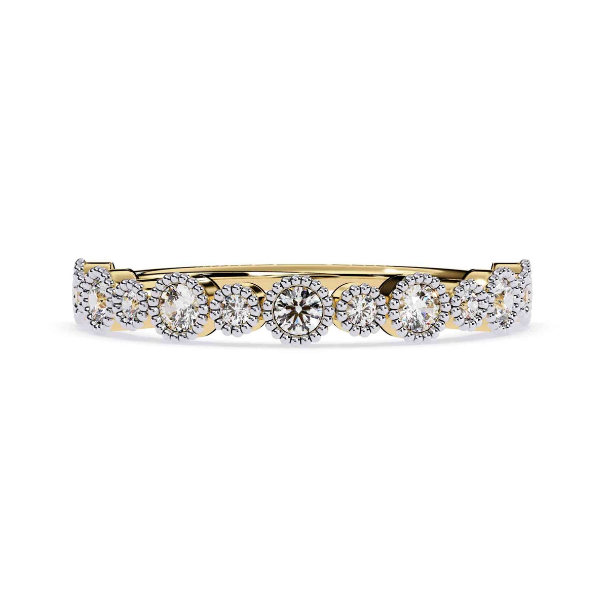 The Adrienne Cushion Micropavé Edition 11 Ring