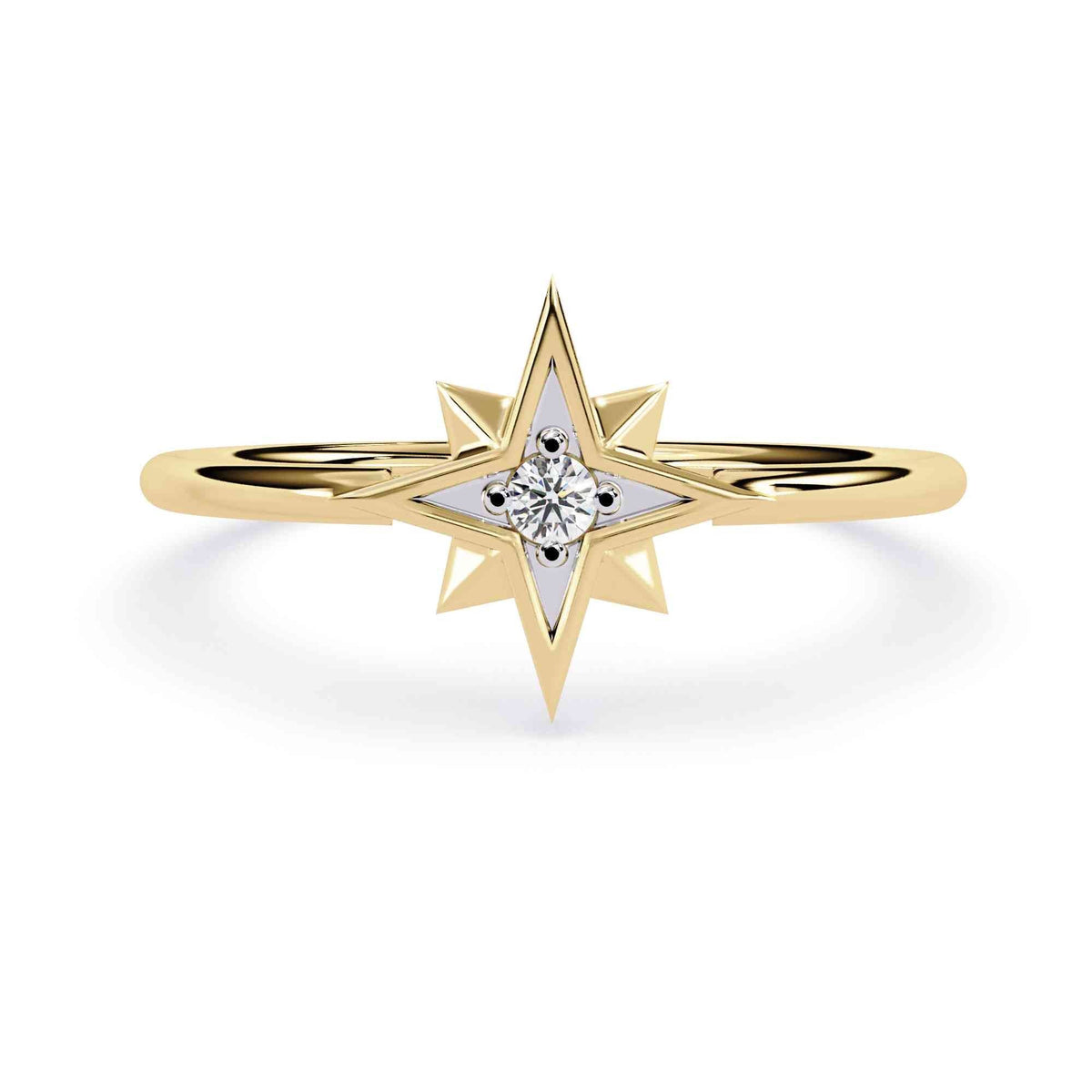 The Amira East-West Emerald Edition 11 Ring
