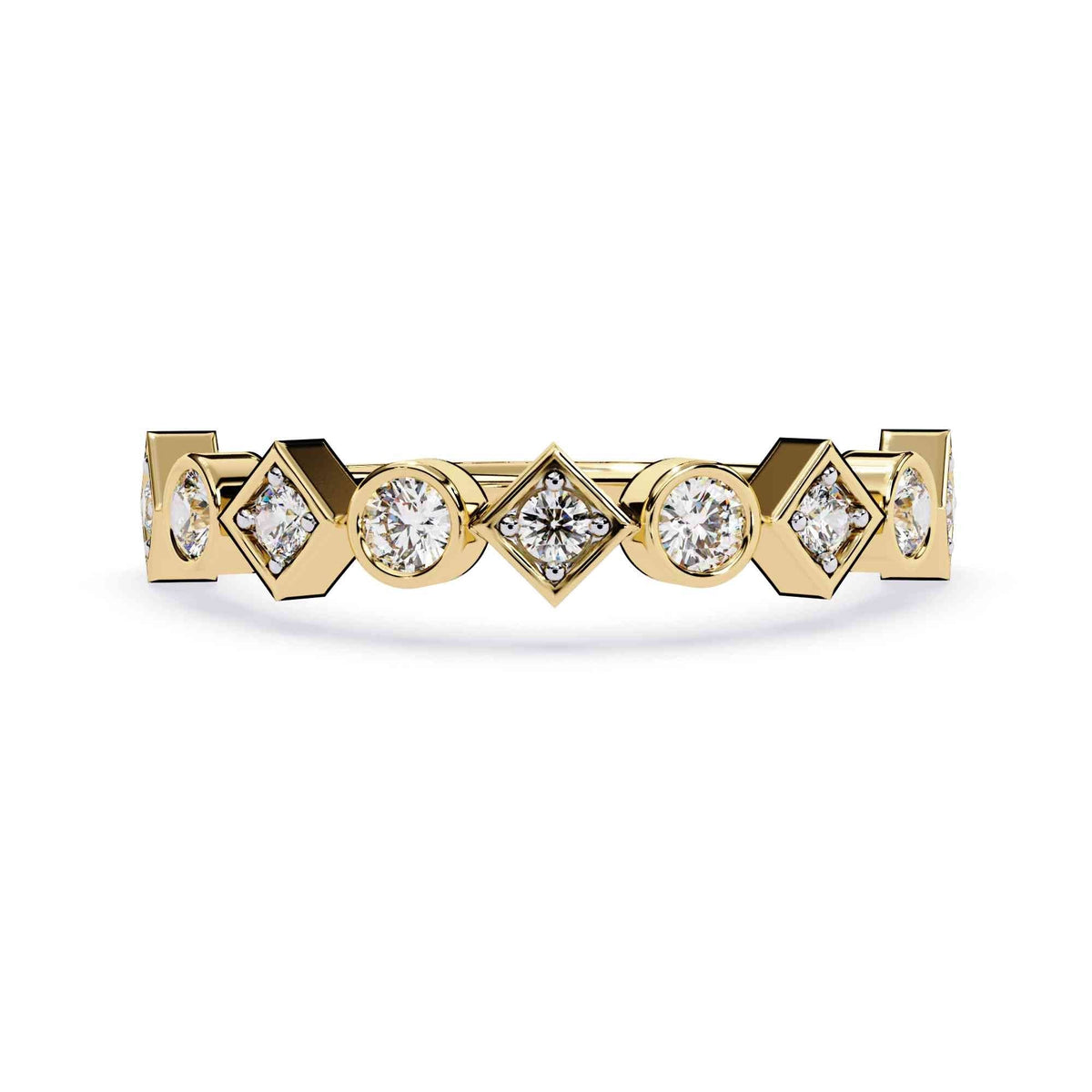The Magnolia Floral Halo Edition 11 Solitaire