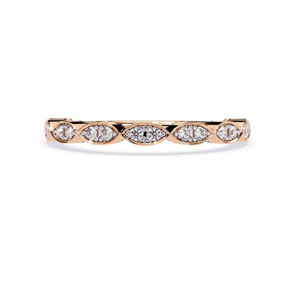 The Rosalind Emerald-Cut Cathedral Edition 12 Ring
