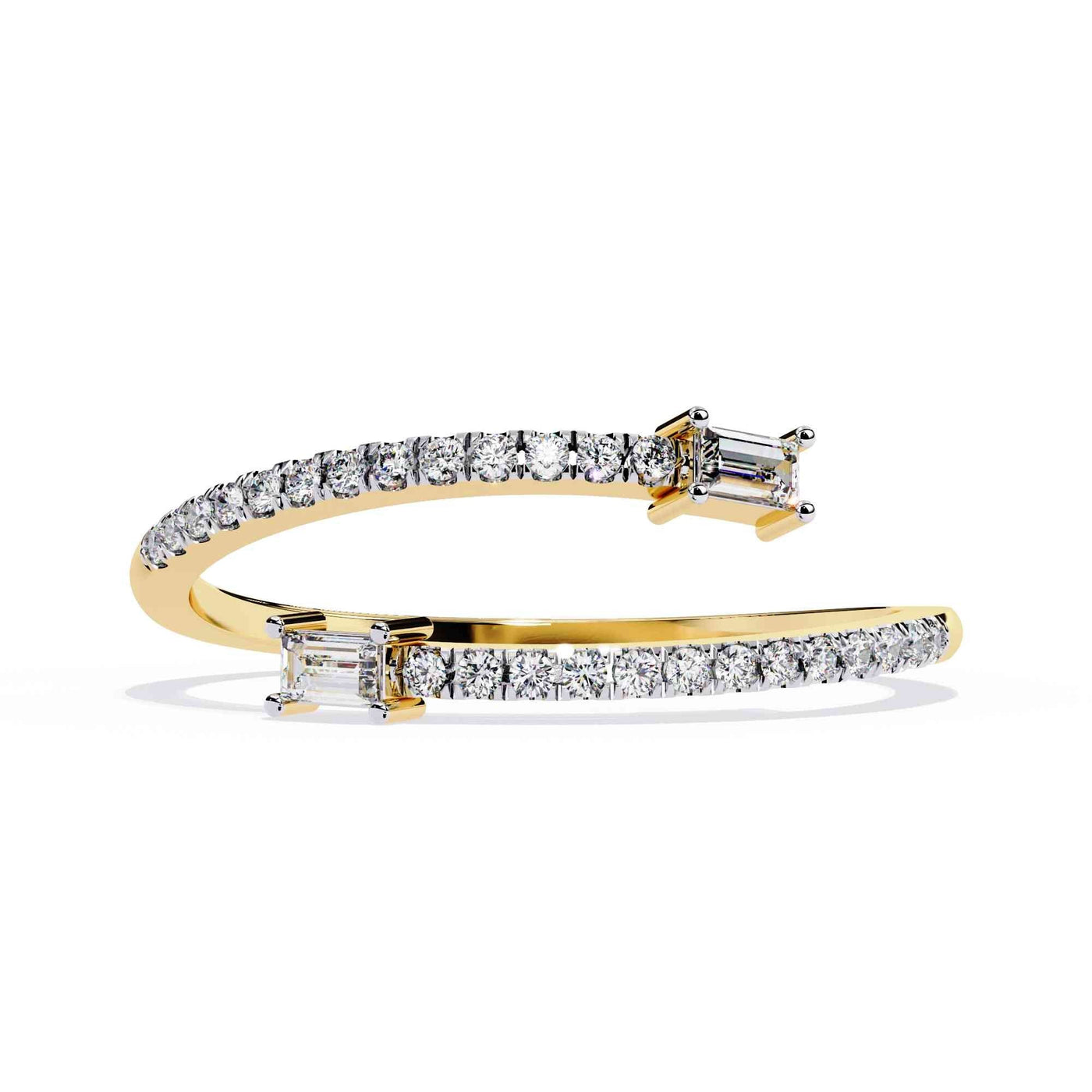 The Camille Knife-Edge Solitaire Edition 12 Ring