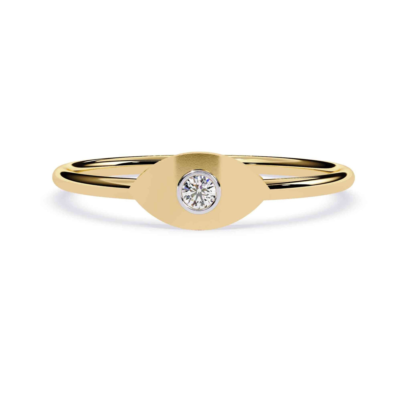 The Clarissa Oval Tulip Basket Edition 12 Ring
