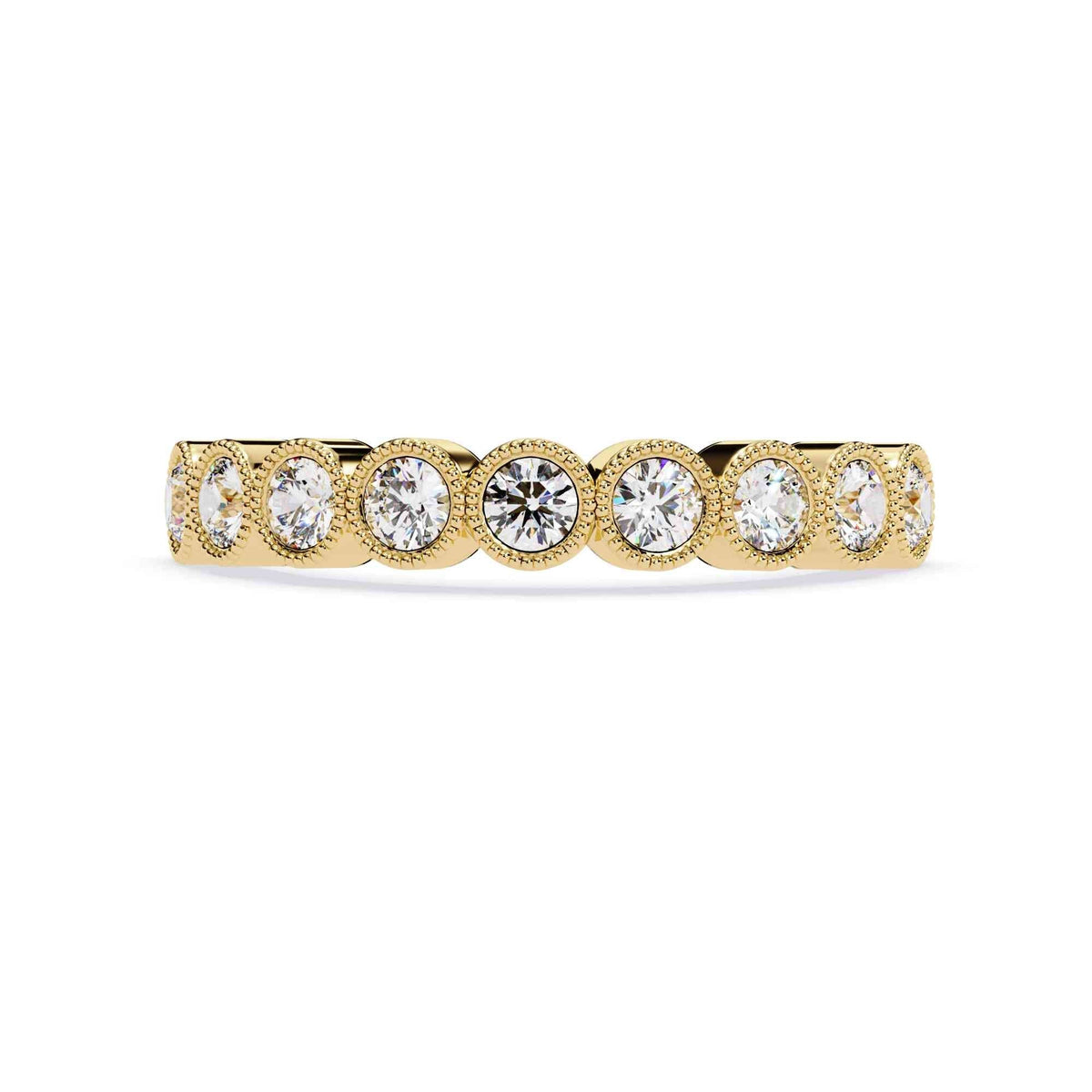 The Therese Bezel Crown Stacking Edition 12 Ring