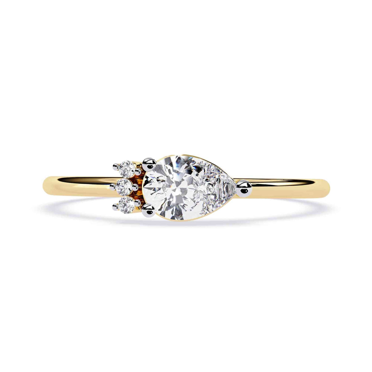 The Penelope Baguette Channel Edition 13 Ring