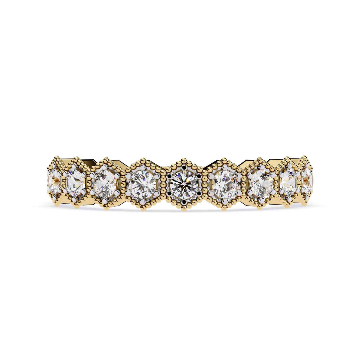 The Selene Luna Solitaire Edition 13 Ring