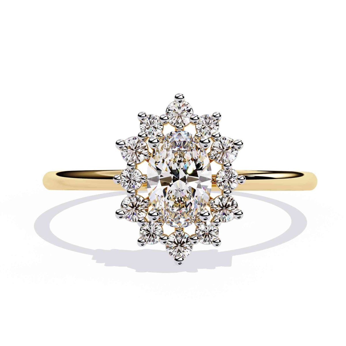The Annelise Pavé Bridge Edition 13 Ring