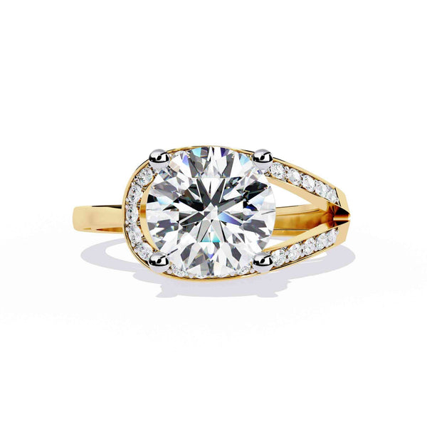 The Adrienne Cushion Micropavé Edition 13 Ring