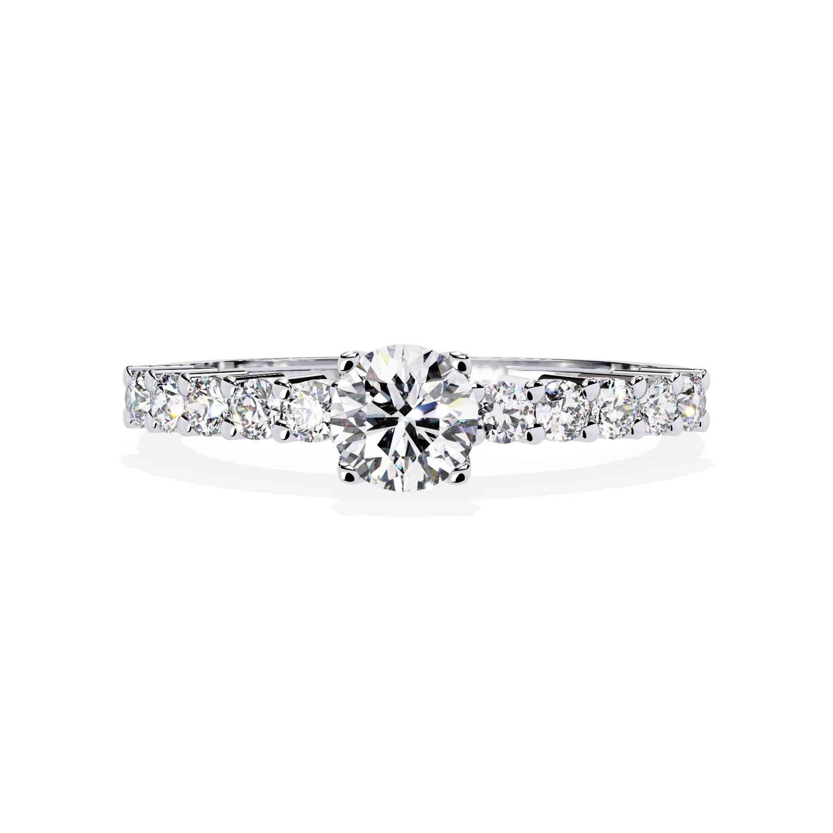 The Evangeline Radiant Split-Shank Edition 14 Ring