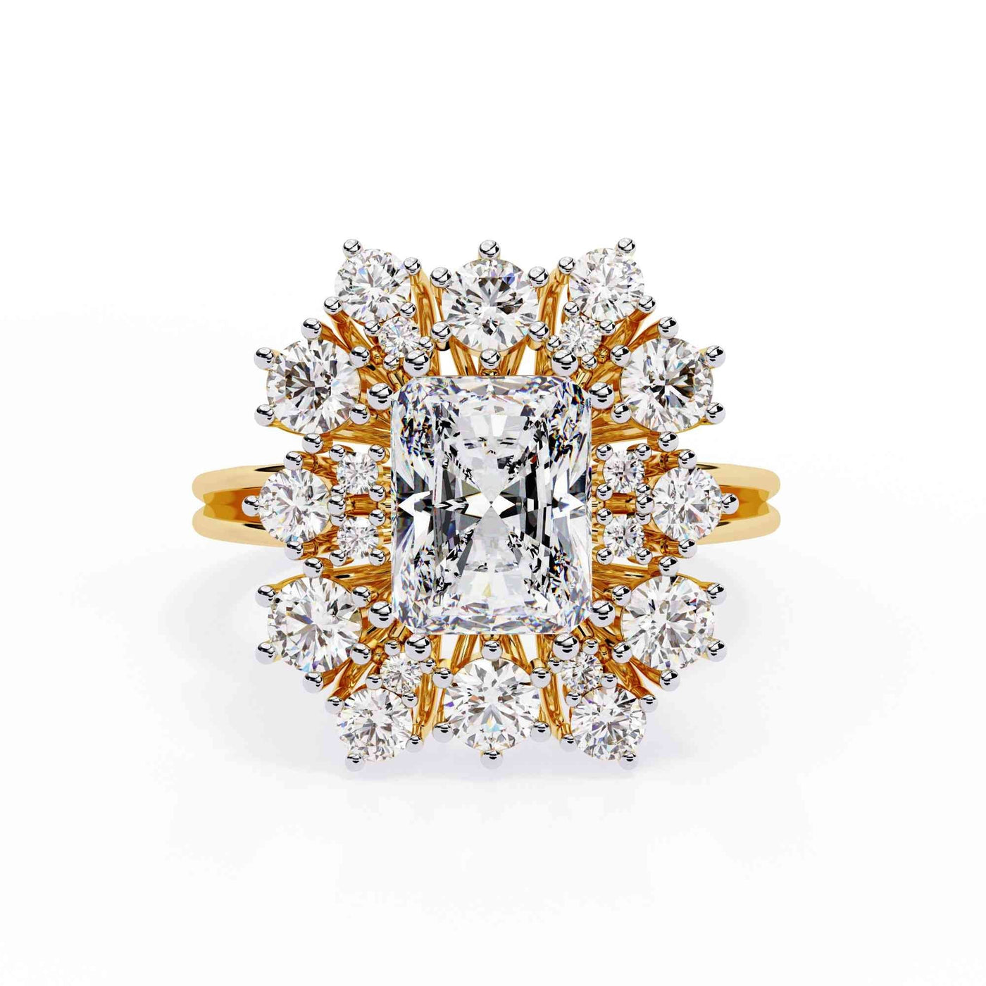 The Dahlia Milgrain Vintage Edition 14 Ring