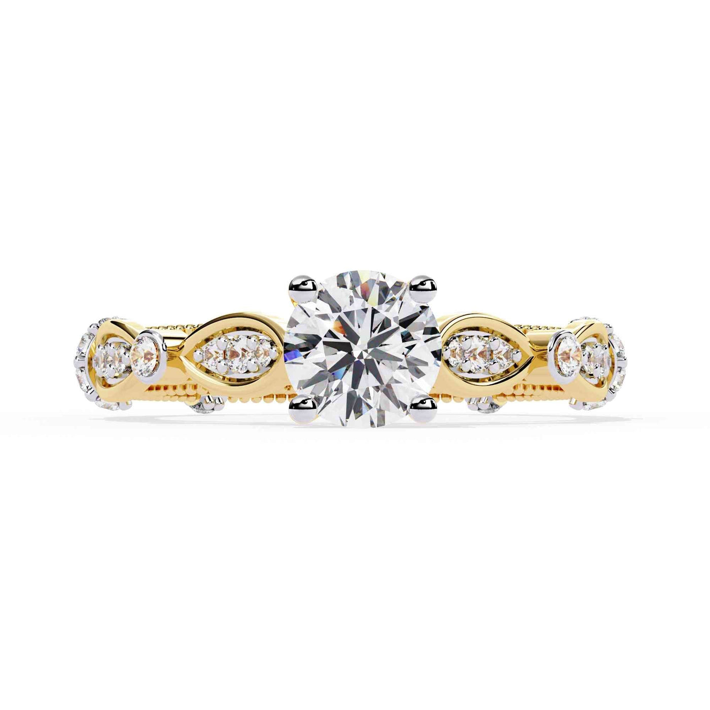 The Francesca Floating Diamond Edition 14 Band