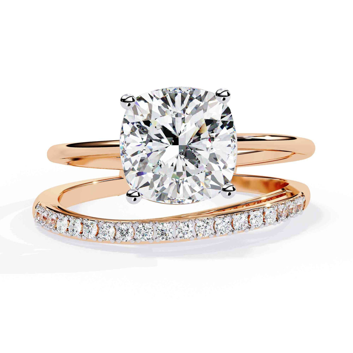 The Daphne Delicate Floral Crown Edition 14 Ring