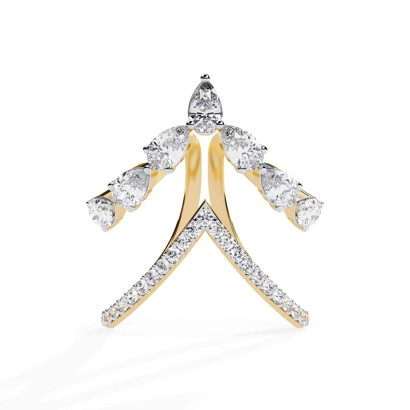 The Selene Luna Solitaire Edition 14 Ring