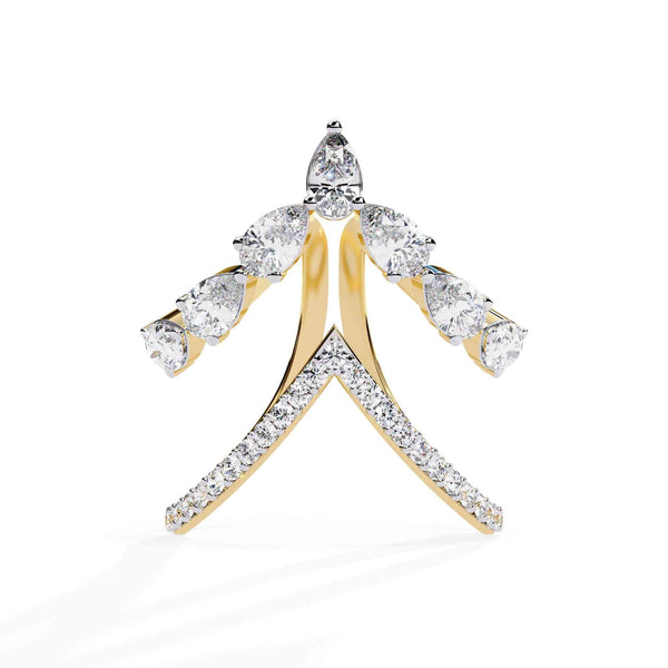The Selene Luna Solitaire Edition 14 Ring