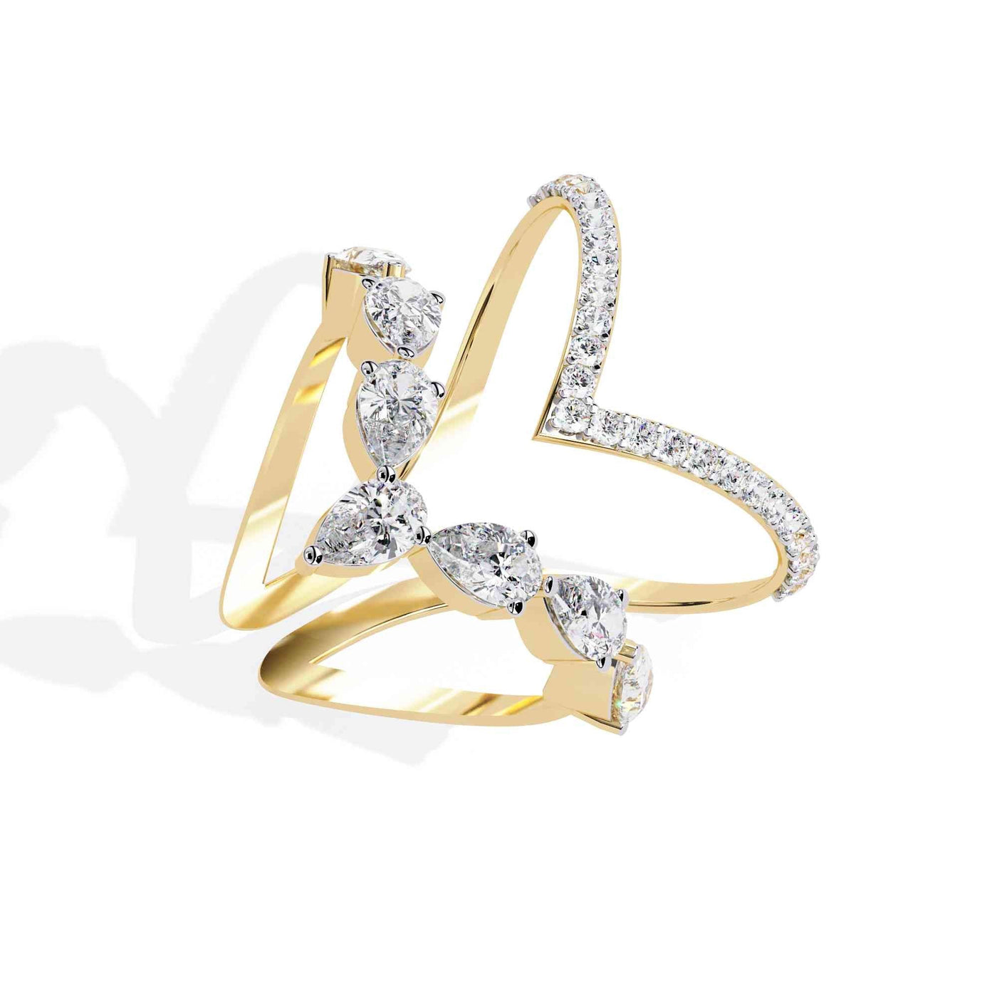 The Octavia Asscher Cut Classic Edition 14 Ring