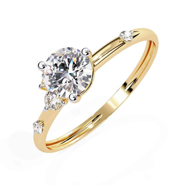The Luciana Delicate Halo Edition 14 Ring
