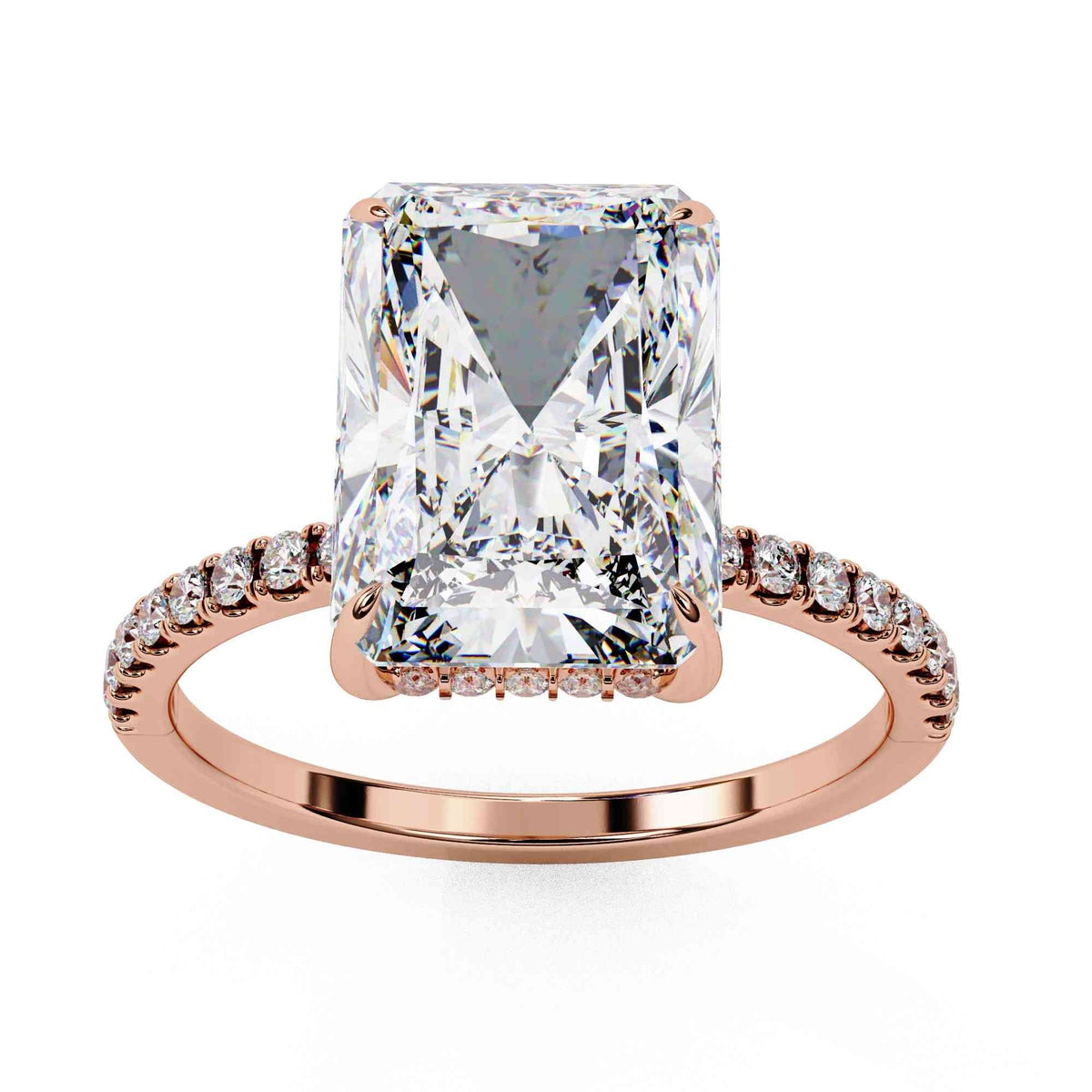 The Therese Bezel Crown Stacking Edition 14 Ring
