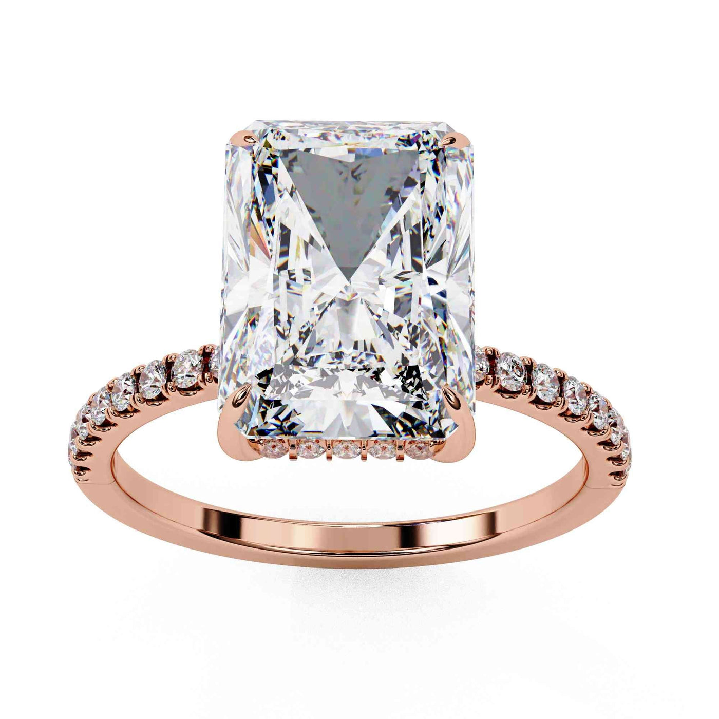 The Therese Bezel Crown Stacking Edition 14 Ring